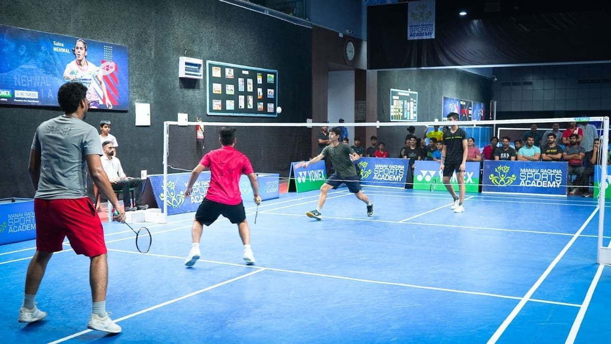 Manav Rachna International School Sector 14 in the 45th FDBA Badminton Championship - PNN